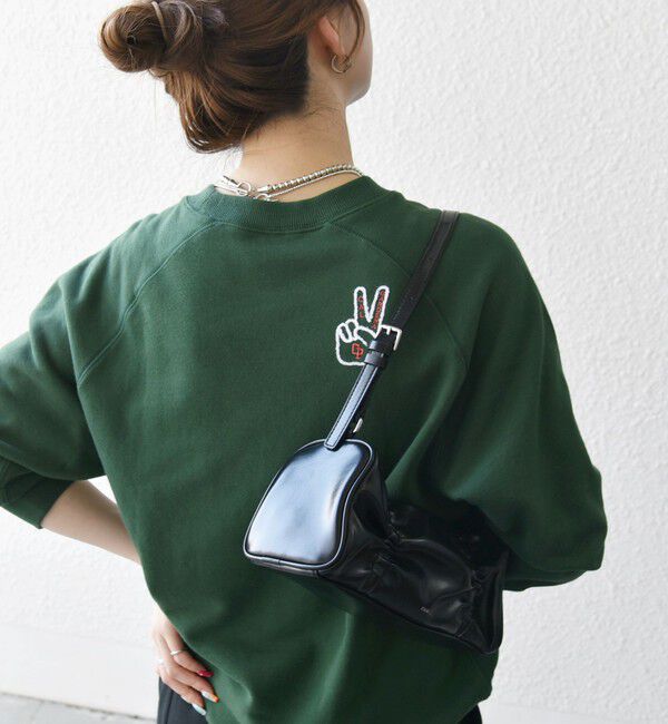 SHIPS any「【SHIPS any別注】Collegiate Pacific: ロゴ プリント ＆ 刺繍 スウェット 25AW」|スウェット・ジャージ|グリーン