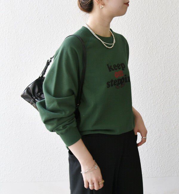 SHIPS any「【SHIPS any別注】Collegiate Pacific: ロゴ プリント ＆ 刺繍 スウェット 25AW」|スウェット・ジャージ|