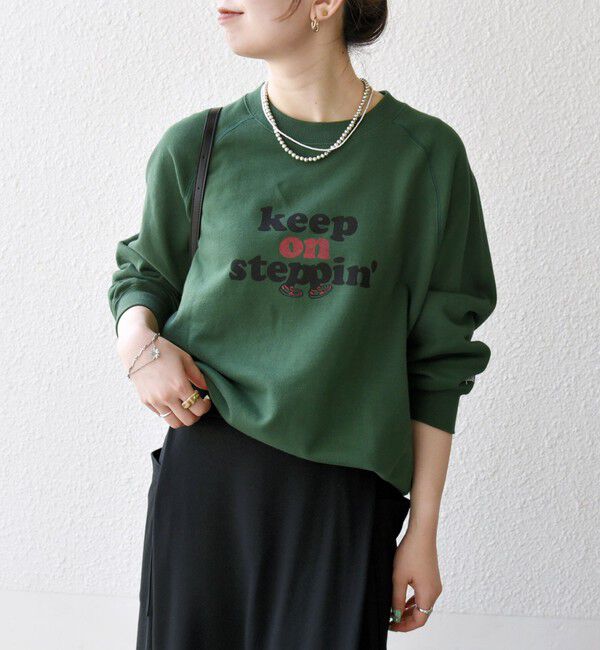 SHIPS any「【SHIPS any別注】Collegiate Pacific: ロゴ プリント ＆ 刺繍 スウェット 25AW」|スウェット・ジャージ|