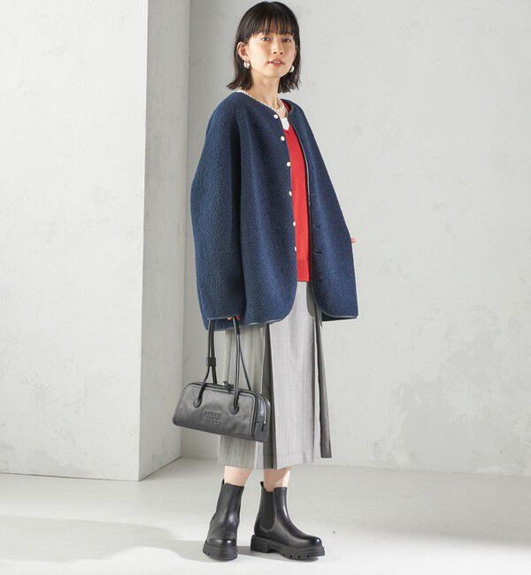 SHIPS for women「《一部追加予約》チェック ボックス プリーツ スカート」|スカート|