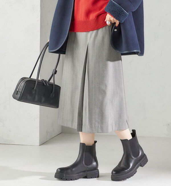 SHIPS for women「《一部追加予約》チェック ボックス プリーツ スカート」|スカート|