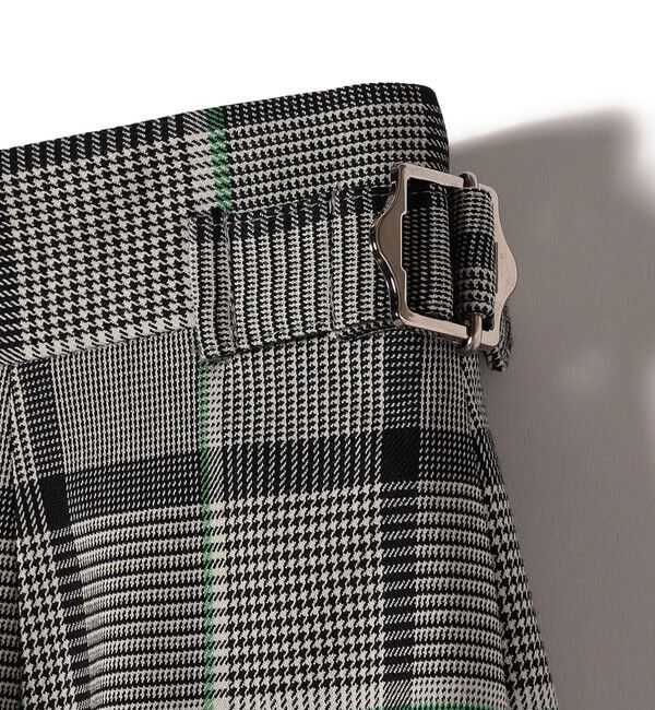 SHIPS for women「《一部追加予約》チェック ボックス プリーツ スカート」|スカート|