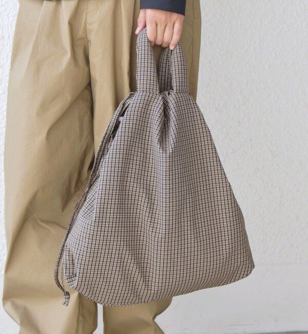 SHIPS any「SHIPS any: 3WAY チェック ギャザー ショルダーバッグ (ユニセックス)◇」|ショルダー・メッセンジャー|