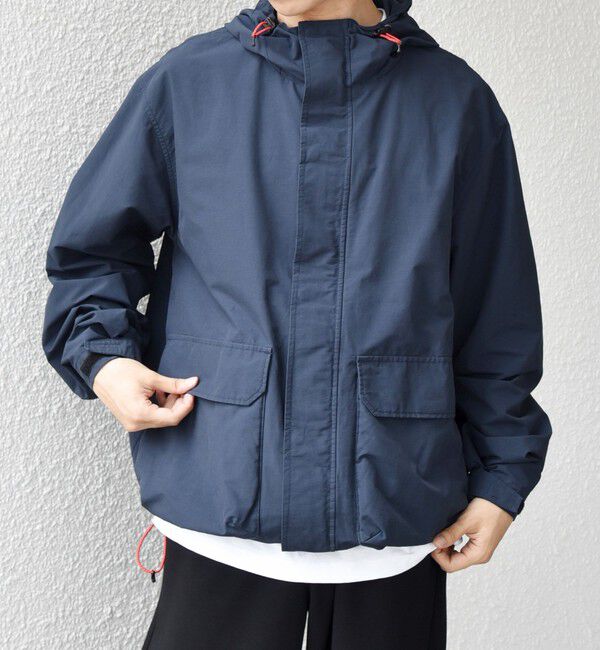 SHIPS any「SHIPS any:〈洗濯機可能〉コットン/ナイロン フェードカラー スピンドル マウンテンパーカー◇」|その他|ネイビー