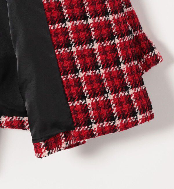 SHIPS any「SHIPS any: ブロック ツイード コクーン コート」|その他|