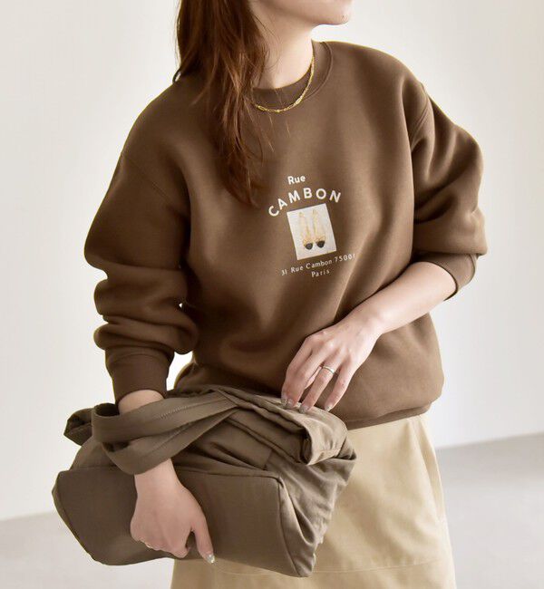 quaranciel「《一部追加予約》ANGE IN DISGUISE:〈手洗い可能〉フォト＆ロゴ スウェット」|スウェット・ジャージ|