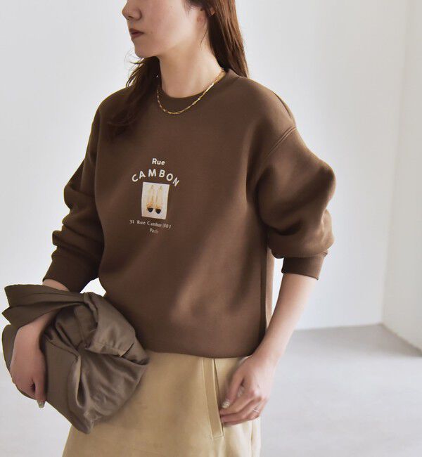 quaranciel「《一部追加予約》ANGE IN DISGUISE:〈手洗い可能〉フォト＆ロゴ スウェット」|スウェット・ジャージ|