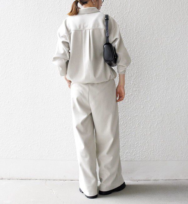 SHIPS any「SHIPS any:〈手洗い可能〉ウォーム スキッパー ドロスト シャツ」|シャツ・ブラウス|