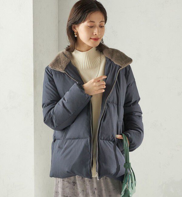 SHIPS for women「LIMONTA EAST 河田 ダウン ジャケット」|ダウン|