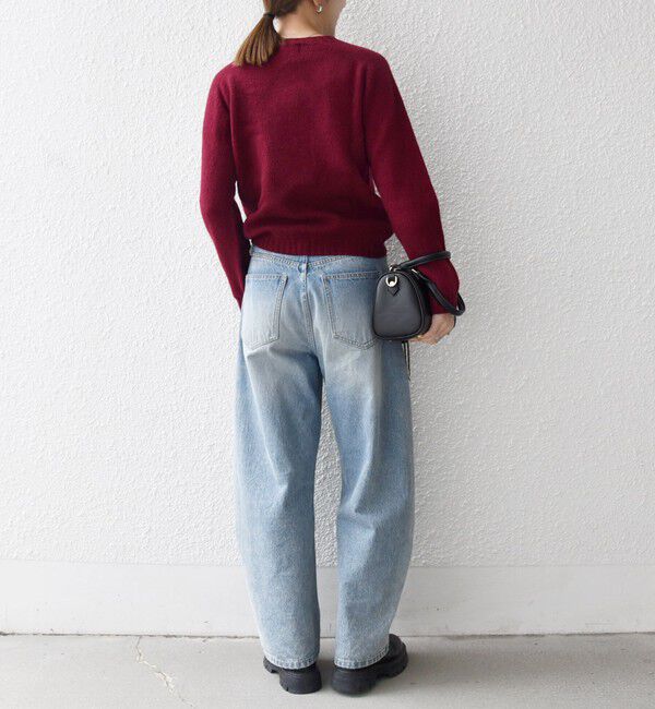 SHIPS any「【SHIPS any別注】Harley of Scotland: シェットランド クルーネック ニット 25AW」|ニット・セーター|