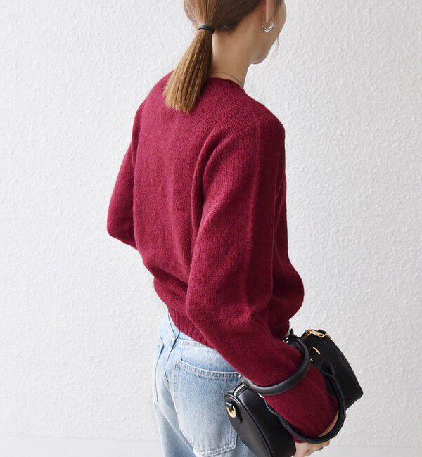 SHIPS any「【SHIPS any別注】Harley of Scotland: シェットランド クルーネック ニット 25AW」|ニット・セーター|