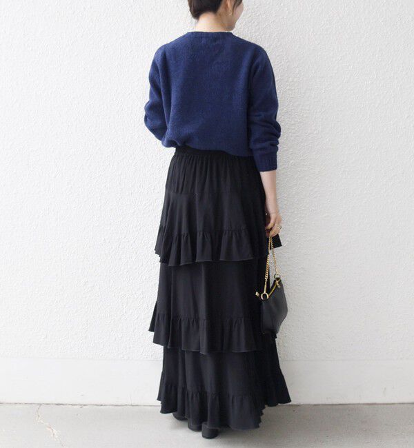 SHIPS any「【SHIPS any別注】Harley of Scotland: シェットランド クルーネック ニット 25AW」|ニット・セーター|