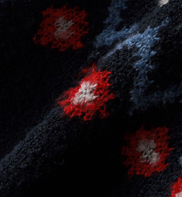 SHIPS KIDS「SHIPS KIDS:80～90cm /〈洗濯機可能〉フェアアイル柄 ニット」|ニット・セーター|