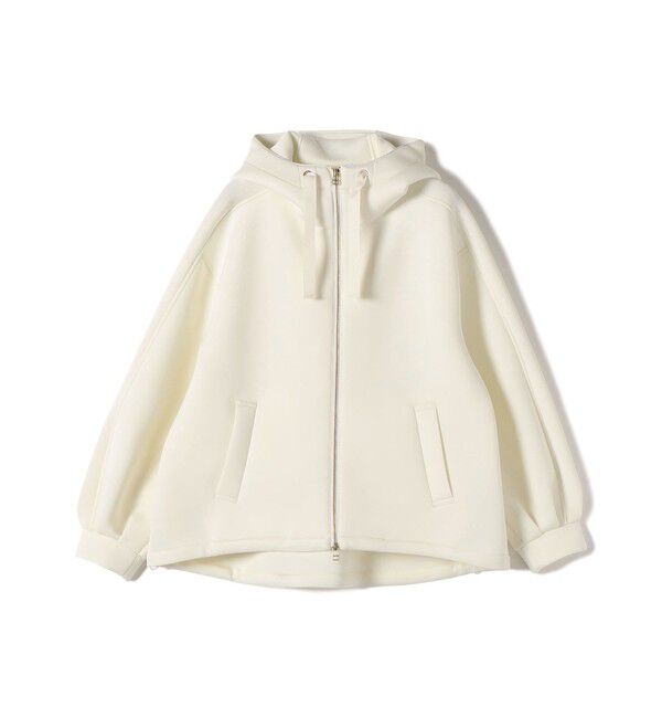 SHIPS for women「【WEB限定】〈手洗い可能〉ダンボール ダブルジップ フーディー 3」|パーカー|