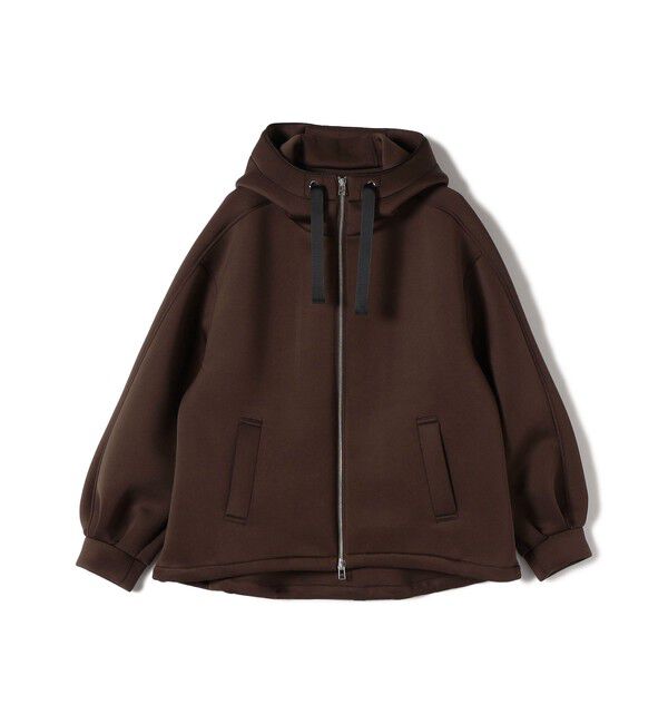 SHIPS for women「【WEB限定】〈手洗い可能〉ダンボール ダブルジップ フーディー 3」|パーカー|