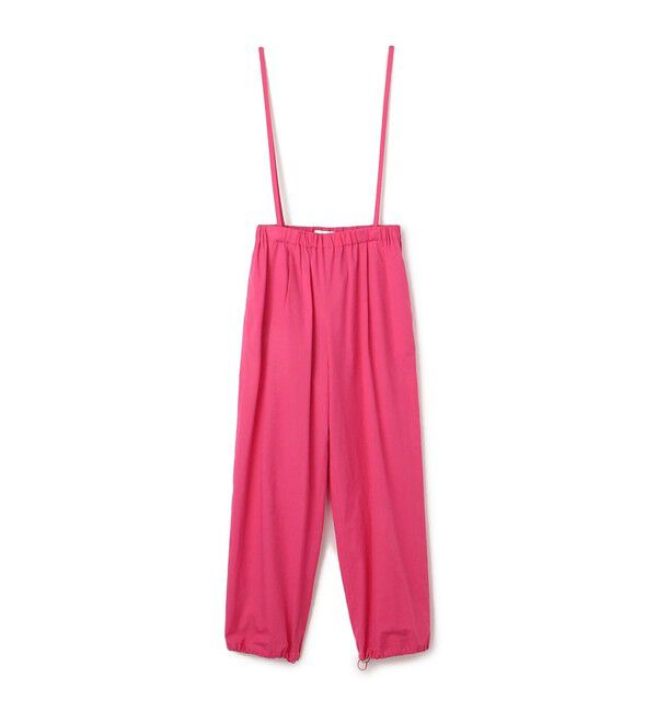 GALERIE VIE「コンパクトコットンツイル サスペンダー付きパンツ」|その他|33 ピンク