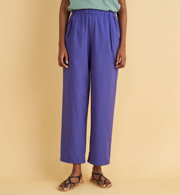 GALERIE VIE「コンパクトコットンツイル サスペンダー付きパンツ」|その他|