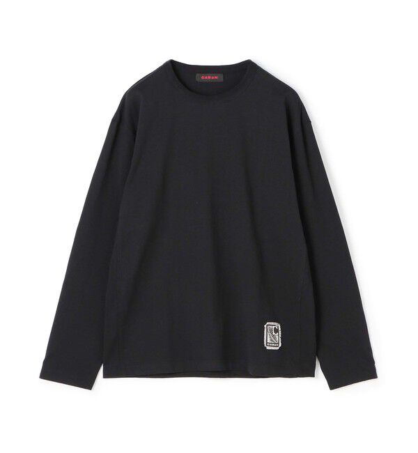 CABaN「CABaN ドライスビンコットン ルーズフィットTシャツ」|Tシャツ・カットソー|19 ブラック