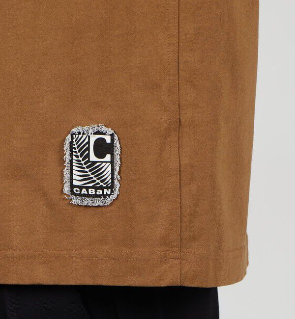 CABaN「CABaN ドライスビンコットン ルーズフィットTシャツ」|Tシャツ・カットソー|