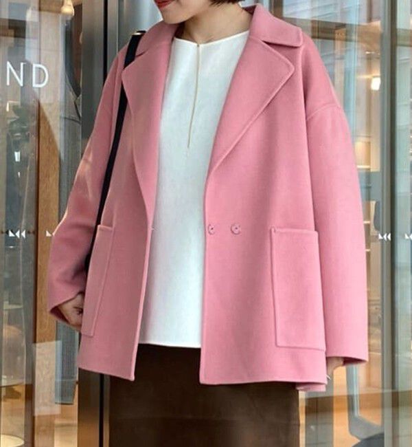 Ballsey「プレミアムウールリバー オープンカラーショートコート」|その他|