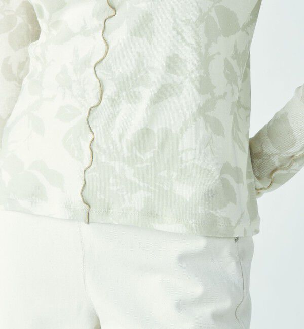 SOULEIADO「コットンプリント クルーネックプルオーバー」|Tシャツ・カットソー|