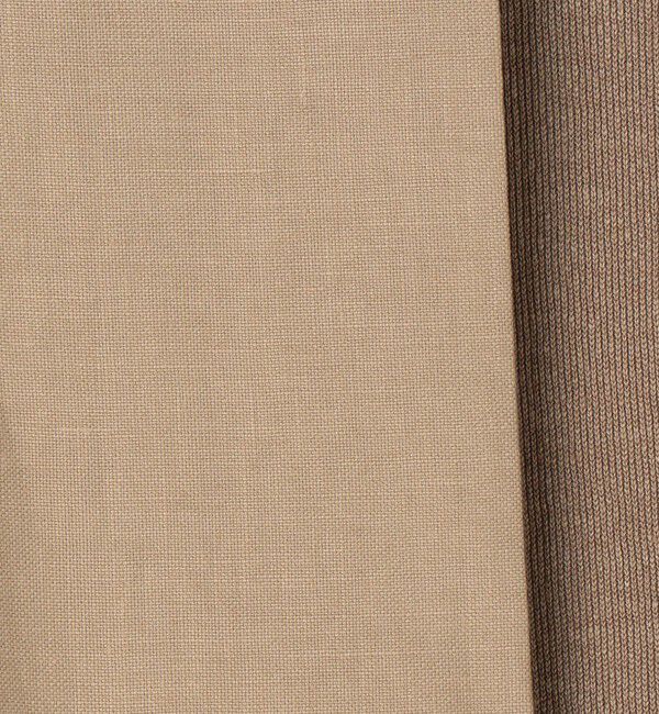 DES PRES「リネンファブリックコンビ ロングジレ」|ベスト・ジレ|