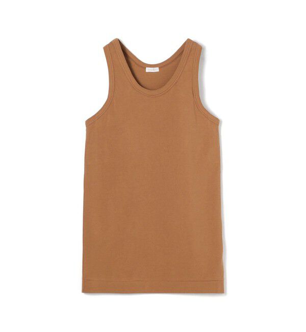 GALERIE VIE「スビンコットン アメリカンスリーブタンクトップ」|タンクトップ|45 キャメル