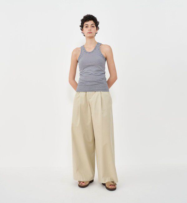 GALERIE VIE「スビンコットン アメリカンスリーブタンクトップ」|タンクトップ|