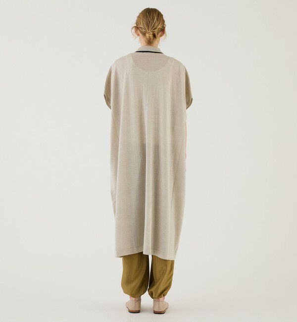 GALERIE VIE「プルミエールウール ポロロングカーディガン」|カーディガン|