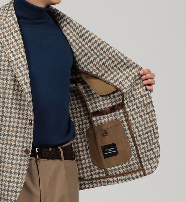 TOMORROWLAND BUYING WEAR「TAGLIATORE G-DAKAR22K ウール シングルブレステッド2Bジャケット」|テーラードジャケット|