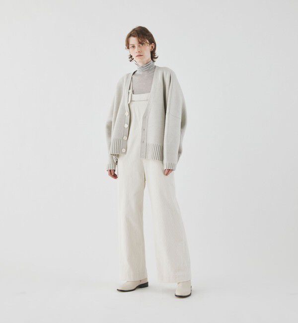GALERIE VIE「ウーステッドダブルフェイス Vネックカーディガン」|カーディガン|