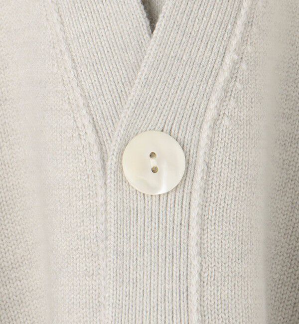 GALERIE VIE「ウーステッドダブルフェイス Vネックカーディガン」|カーディガン|