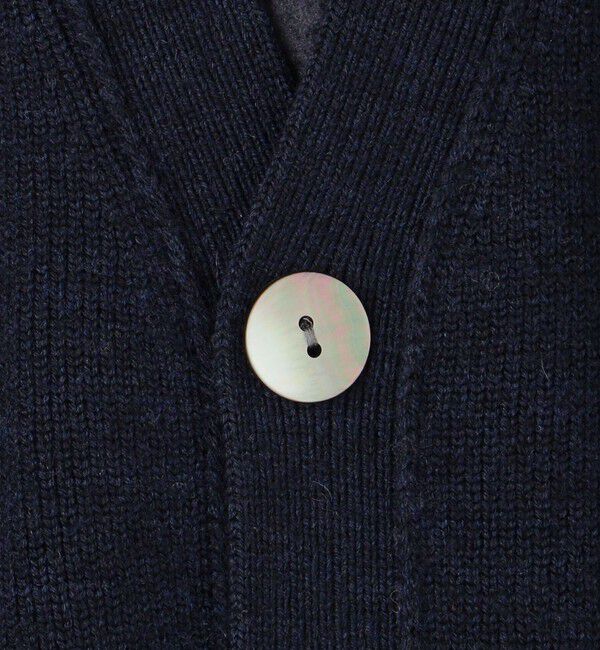 GALERIE VIE「ウーステッドダブルフェイス Vネックカーディガン」|カーディガン|