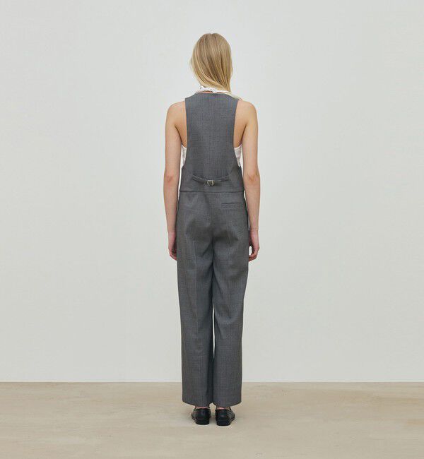 DES PRES「ポリエステルウールバラシャ テイラードサロペット」|オールインワン|