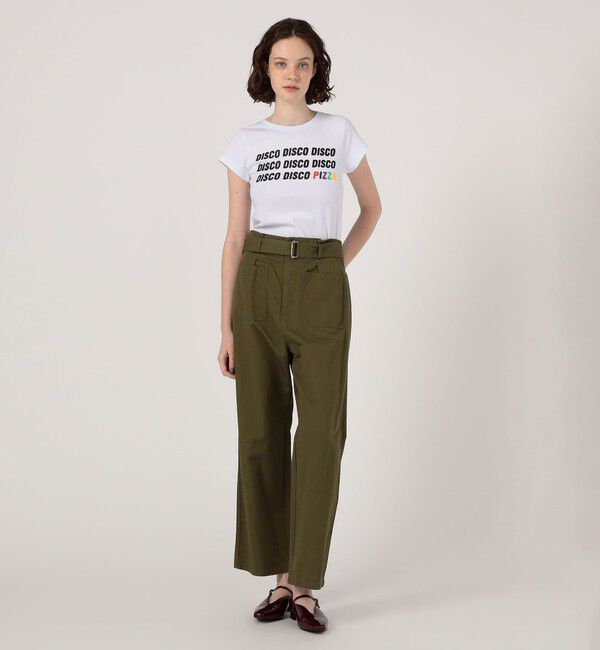 TOMORROWLAND BUYING WEAR「ETRE CECIL DISCO PIZZA CAP SLEEVE Tシャツ」|Tシャツ・カットソー|