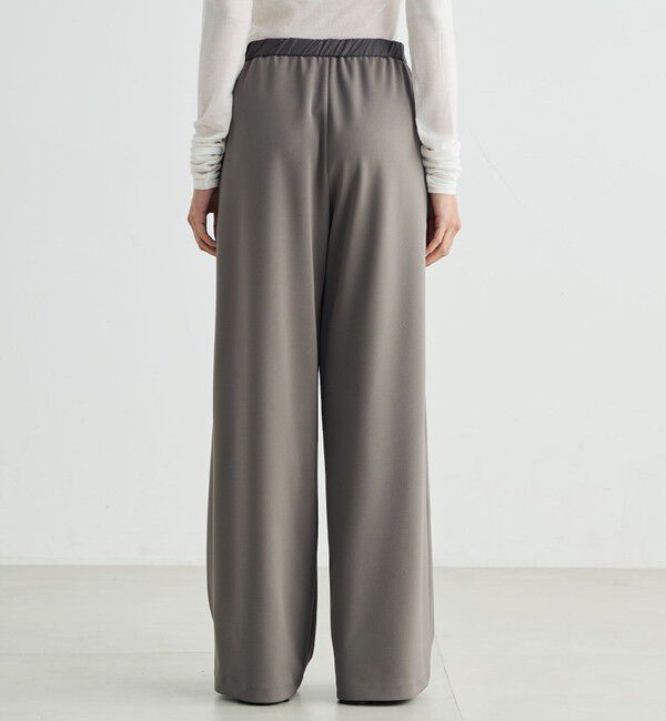 Edition「カルゼジャージー セミワイドスラックス」|スラックス|