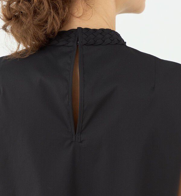 TOMORROWLAND collection「ストレッチブロード ハイネックブラウス」|シャツ・ブラウス|