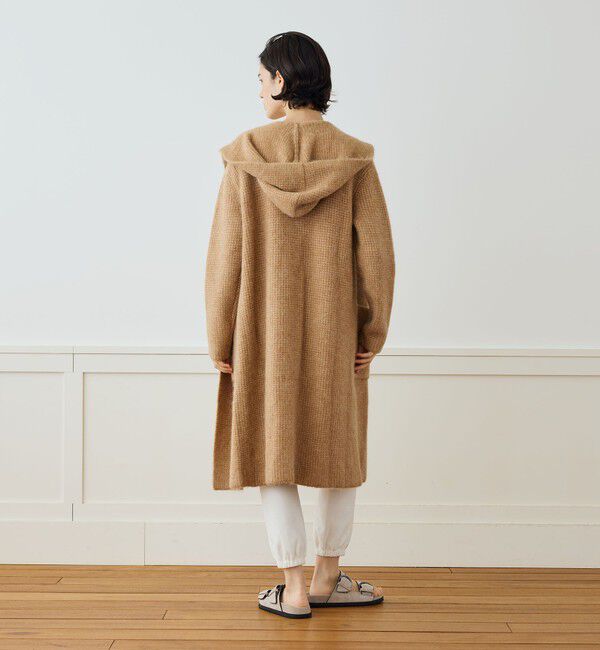 JAMES PERSE「チャンキーワッフルニット フードデッドコート WWAS2627」|その他|