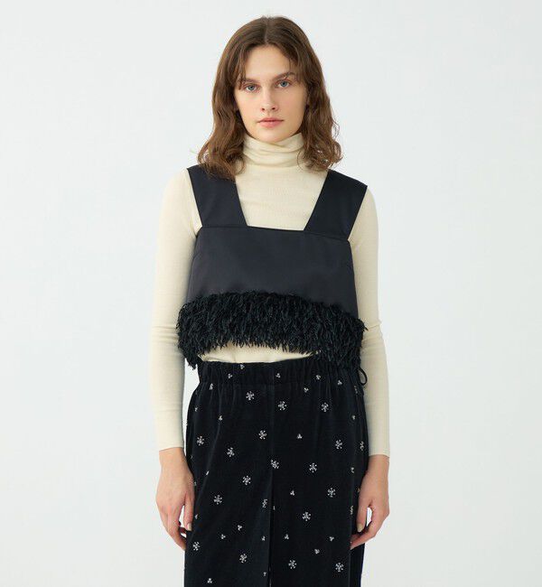 Ballsey「フェザーコンビ ショートビスチェ」|その他|