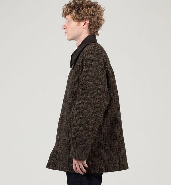 TOMORROWLAND MENS「ウールレーヨンブークレ フィールドコート」|その他|