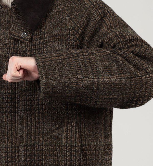 TOMORROWLAND MENS「ウールレーヨンブークレ フィールドコート」|その他|