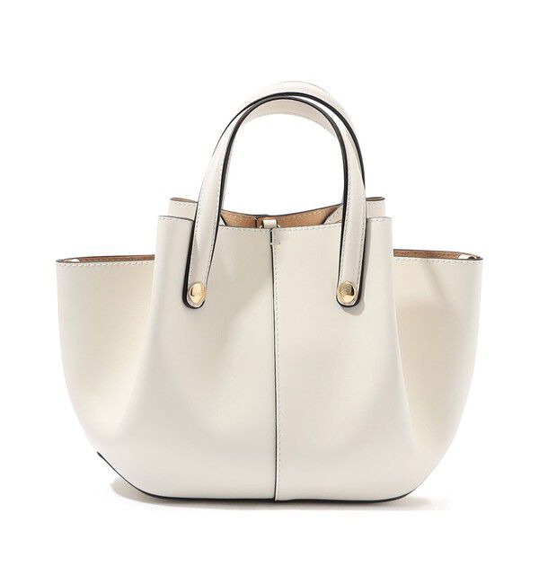 TOMORROWLAND GOODS「Atelier TOMORROWLAND SHELL MINI バッグ」|ハンドバッグ|11 ホワイト