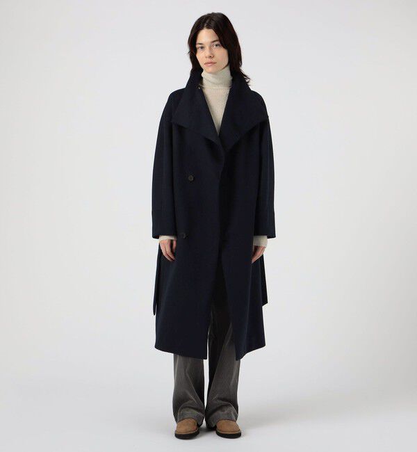 GALERIE VIE「カシミヤビーバー ハイネックロングコート」|その他|