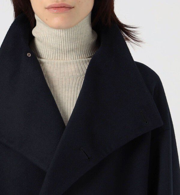 GALERIE VIE「カシミヤビーバー ハイネックロングコート」|その他|