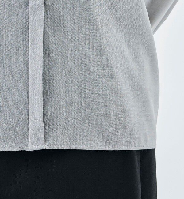 Edition「ウールビエラ Vネックシャツ」|シャツ・ブラウス|