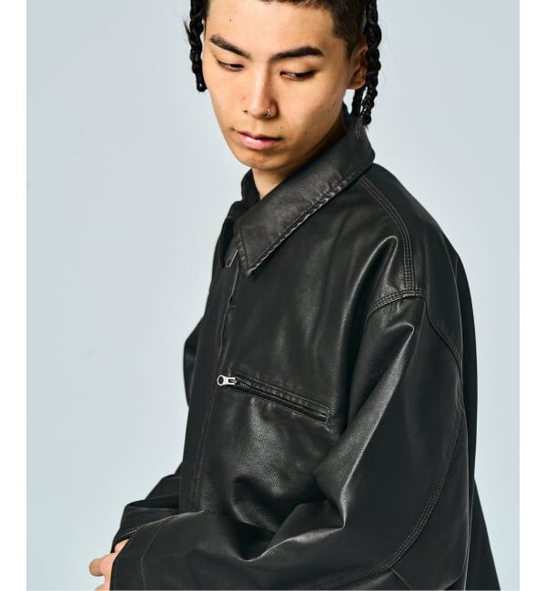 JOINT WORKS「J フェードフェイクレザーブルゾン」|その他|