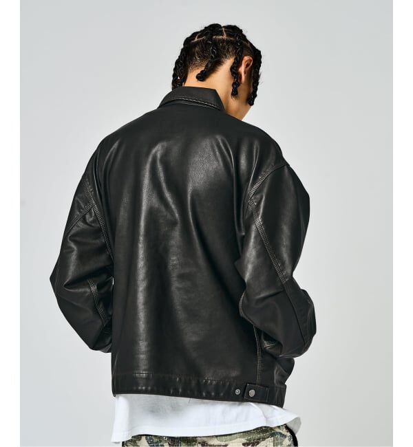 JOINT WORKS「J フェードフェイクレザーブルゾン」|その他|