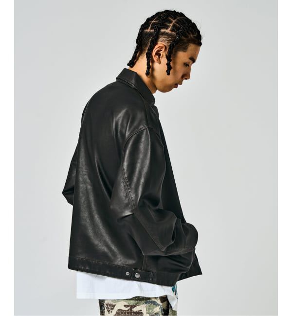 JOINT WORKS「J フェードフェイクレザーブルゾン」|その他|