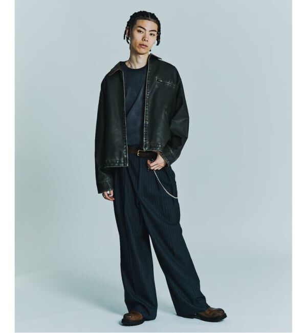 JOINT WORKS「J フェードフェイクレザーブルゾン」|その他|