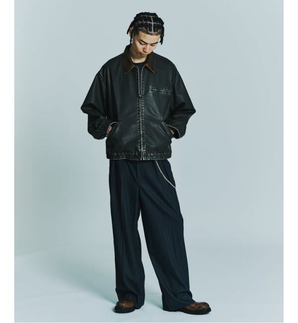 JOINT WORKS「J フェードフェイクレザーブルゾン」|その他|